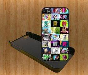 MTV LOGO Custom Case/Cover FOR Apple iPhone 4 5 samsung S3 /S4 BLACK/WHITE WITH FREE SCREEN PROTECTOR
