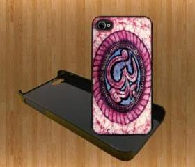 Yoga om tie die Custom Case/Cover FOR Apple IPhone 4 5 Samsung S3 /S4 BLACK/WHITE WITH FREE SCREEN PROTECTOR