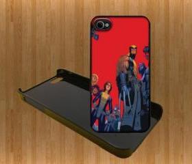 X-Men ALL BRAND Custom Case/Cover FOR Apple IPhone 4 5 Samsung S3 /S4 BLACK/WHITE WITH FREE SCREEN PROTECTOR
