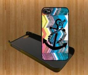 MONOGRAM BOLD CHEVRON Custom Case/Cover FOR Apple IPhone 4 5 Samsung S3 /S4 BLACK/WHITE WITH FREE SCREEN PROTECTOR